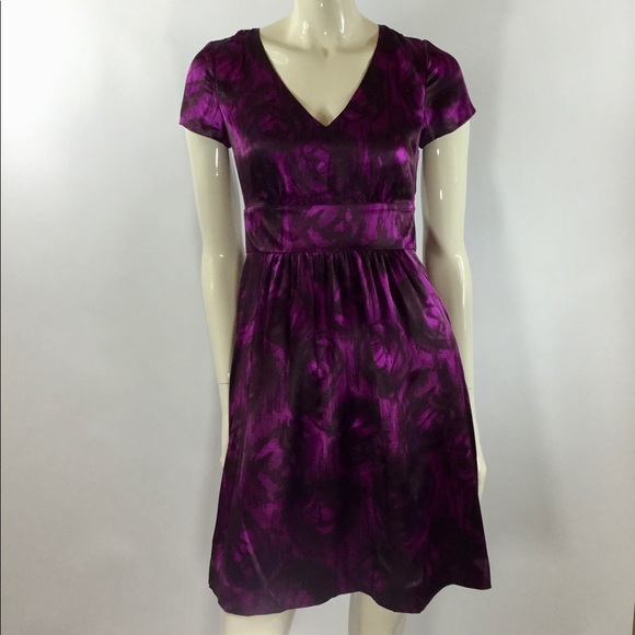Banana Republic Dresses & Skirts - Banana Republic Silk A-line Floral Print Dress